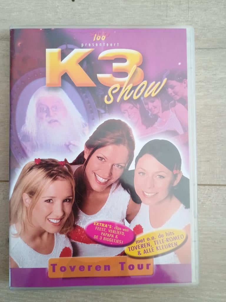 K3 Show: Toveren Tour DVD - Studio 100, Gebruikt, Alle leeftijden, Overige genres, Ophalen of Verzenden