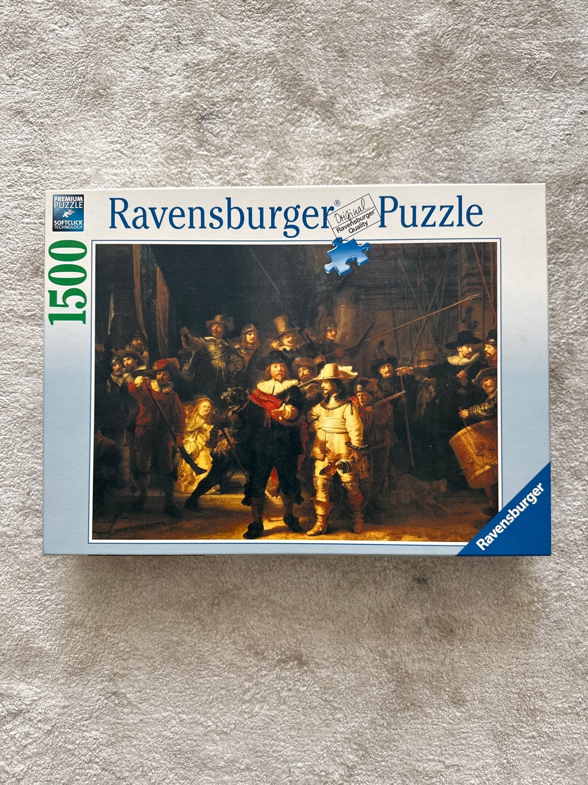 Ravensburger De Nachtwacht Legpuzzel 1500 stukjes, Hobby en Vrije tijd, Denksport en Puzzels, Ophalen of Verzenden, 500 t/m 1500 stukjes