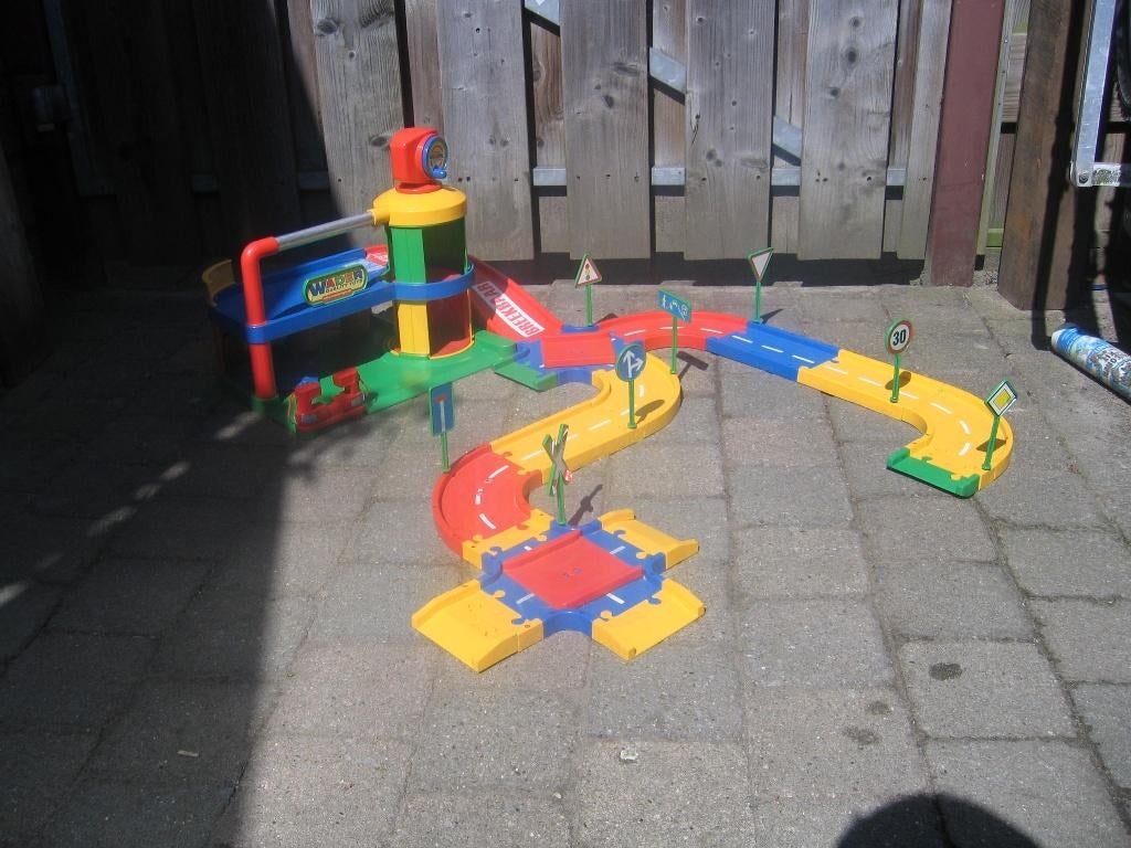wader toys garage, Ophalen, Gebruikt, Jongen