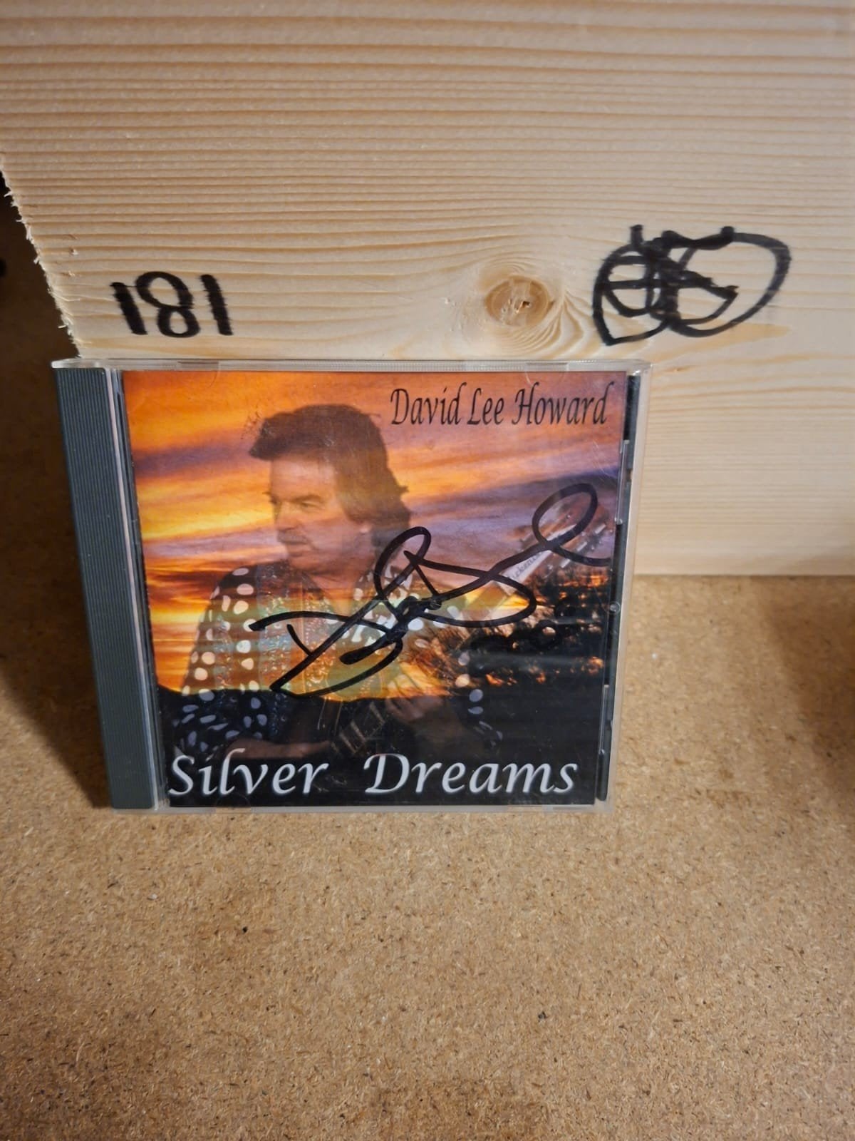 David Lee Howard - Silver Dreams gesigneerde CD, Cd's en Dvd's, Ophalen of Verzenden, Zo goed als nieuw, Album, Gesigneerd