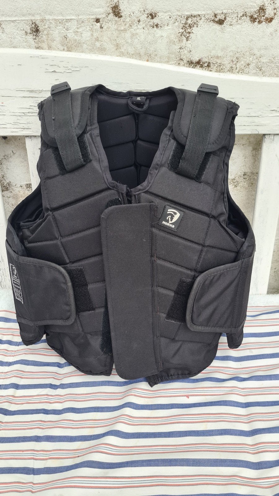 Bodyprotector Horka kindermaat XL (12), Dieren en Toebehoren, Gebruikt, Verzenden, Verstelbaar, Bodyprotector