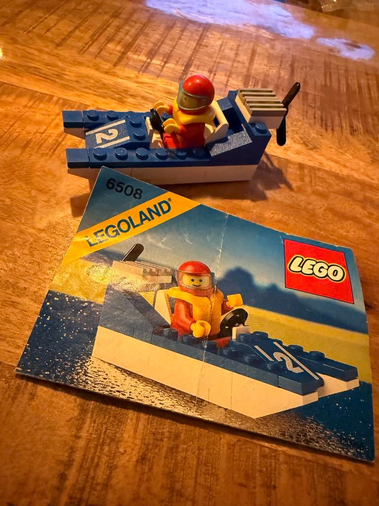 LEGO Legoland 6508 Wave Racer met instructies, Gebruikt, Lego, Ophalen of Verzenden, Compleet