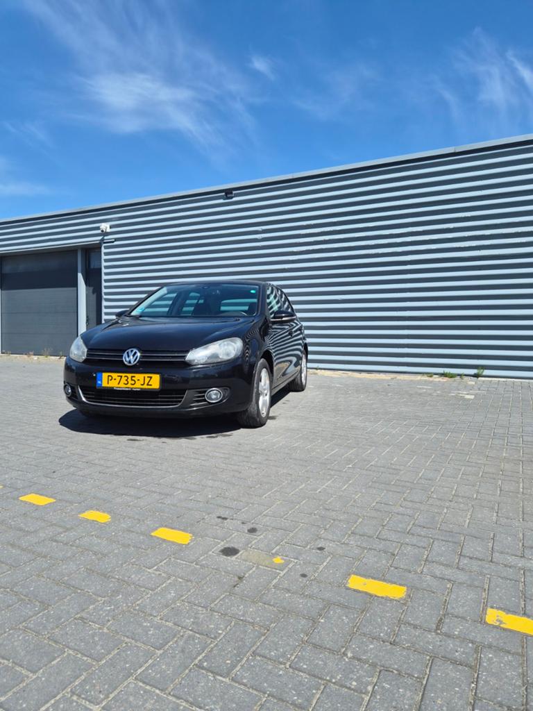 Volkswagen Golf 1.2 TSI 63KW 5D 2012 Zwart, Auto's, Voorwielaandrijving, 4 cilinders, 610 kg, Zwart
