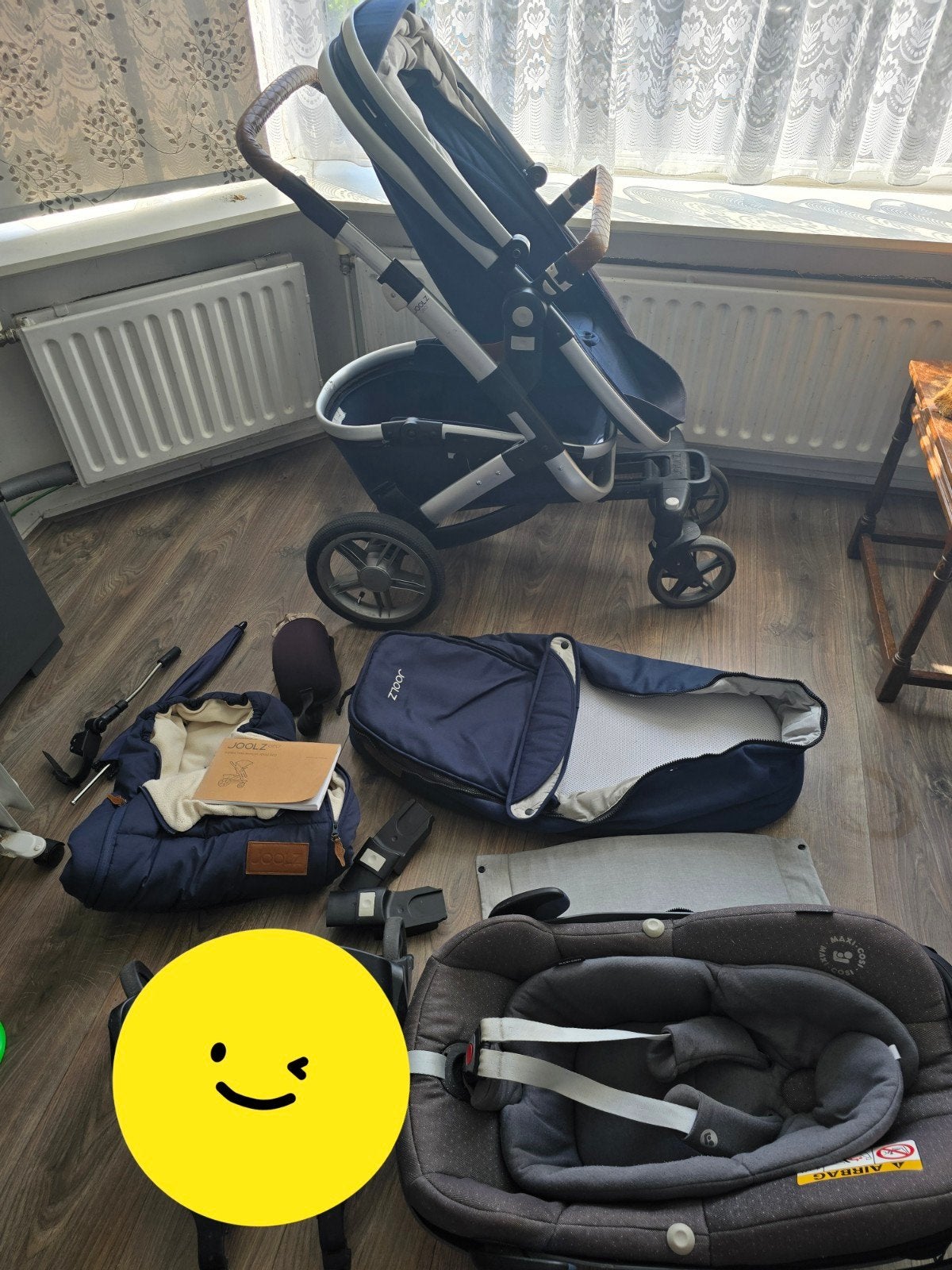 Joolz Geo Combiwagen met Maxi-Cosi en accessoires, Ophalen of Verzenden, Gebruikt, Overige merken