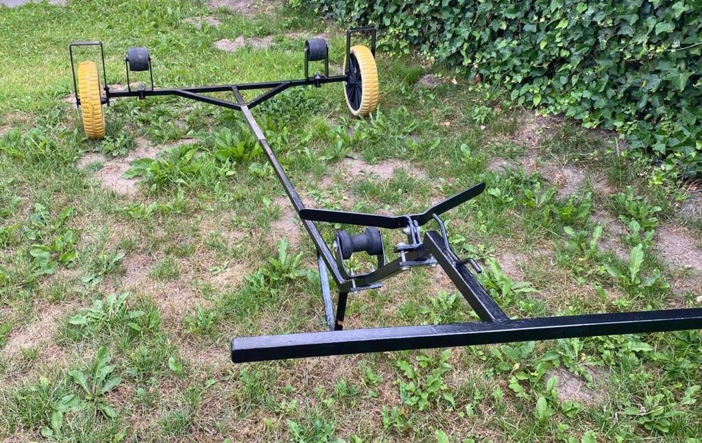 Handige, demontabele strand- en/of haventrailer, Watersport en Boten, Ophalen