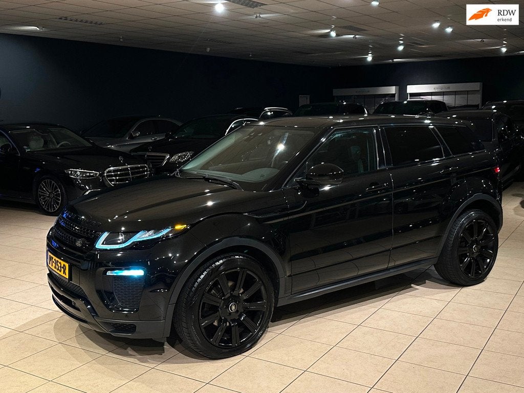 Land Rover Range Rover Evoque 2.0 TD4 HSE Dynamic/PANO/STOEL, Automaat, Gebruikt, 2000 kg, Zwart