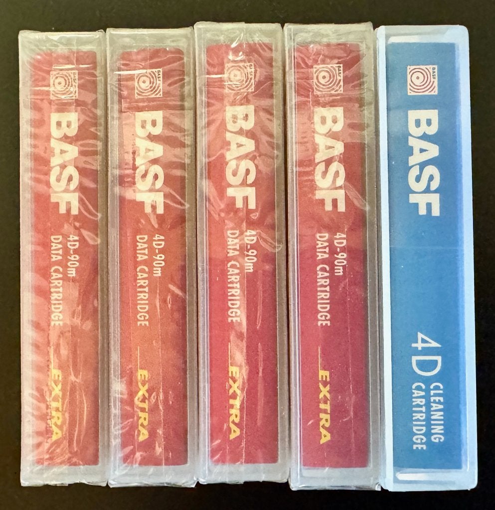 BASF 4 mm datacartridge 4D-90m DDS Digital Data Storage, BASF, 64 GB of meer, Nieuw, Ophalen of Verzenden