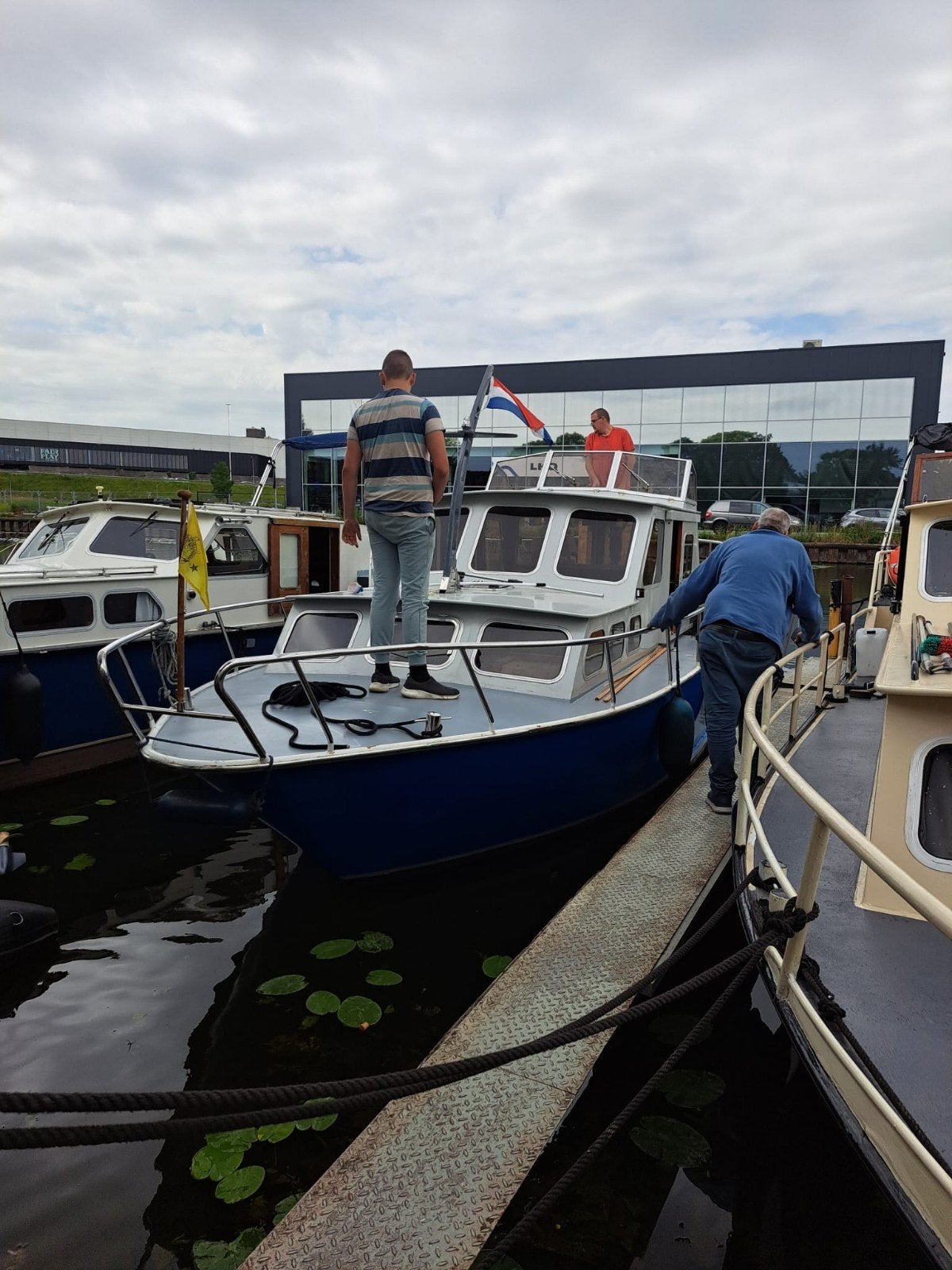 Heck kruizer, Watersport en Boten, Motorboten en Motorjachten, Staal, Overige merken, Gebruikt, Diesel