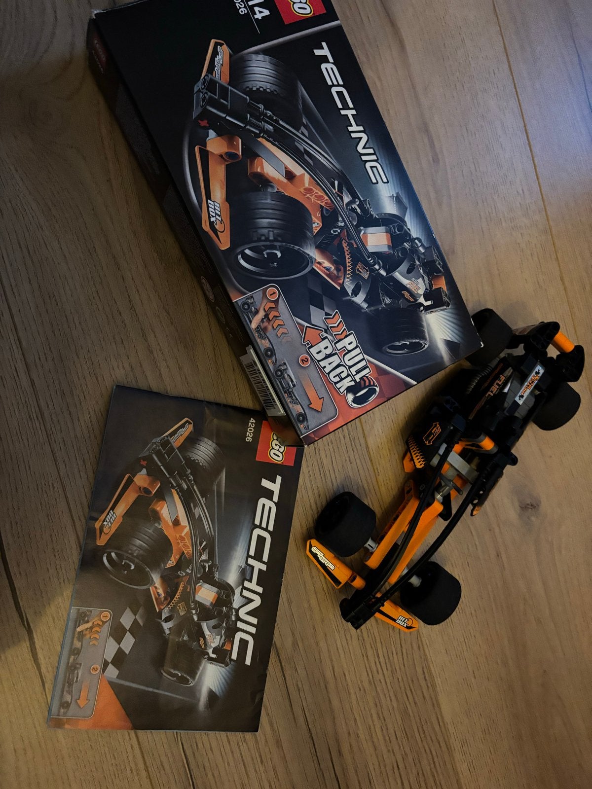 40) Lego Technic 42026 Zwarte Racer - Complete Set, Lego, Ophalen of Verzenden, Zo goed als nieuw, Complete set