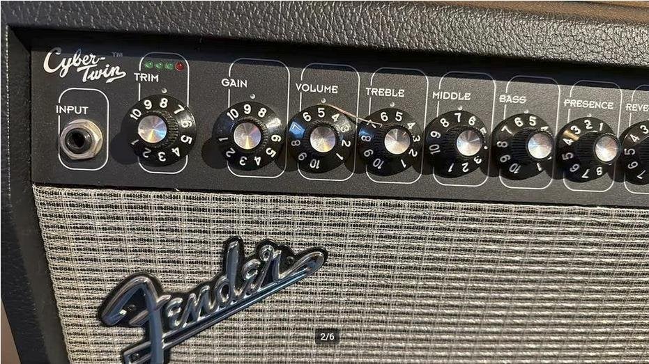 Fender Cyber Twin Amp, z.g.a.n. (event. ruilen...), Muziek en Instrumenten, Ophalen, Zo goed als nieuw, Gitaar, 100 watt of meer