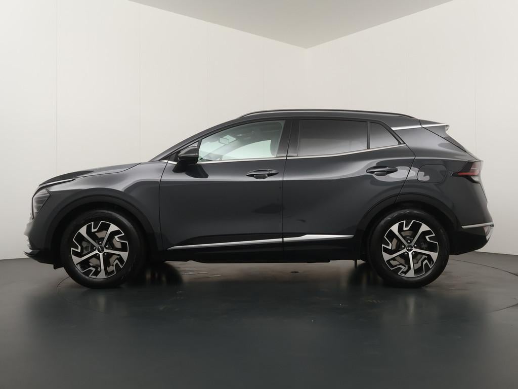 Kia Sportage 1.6 T-GDi MHEV DynamicPlusLine Automaat - Apple, Auto's, Kia, Adaptive Cruise Control, Gebruikt, Zwart, 4 cilinders