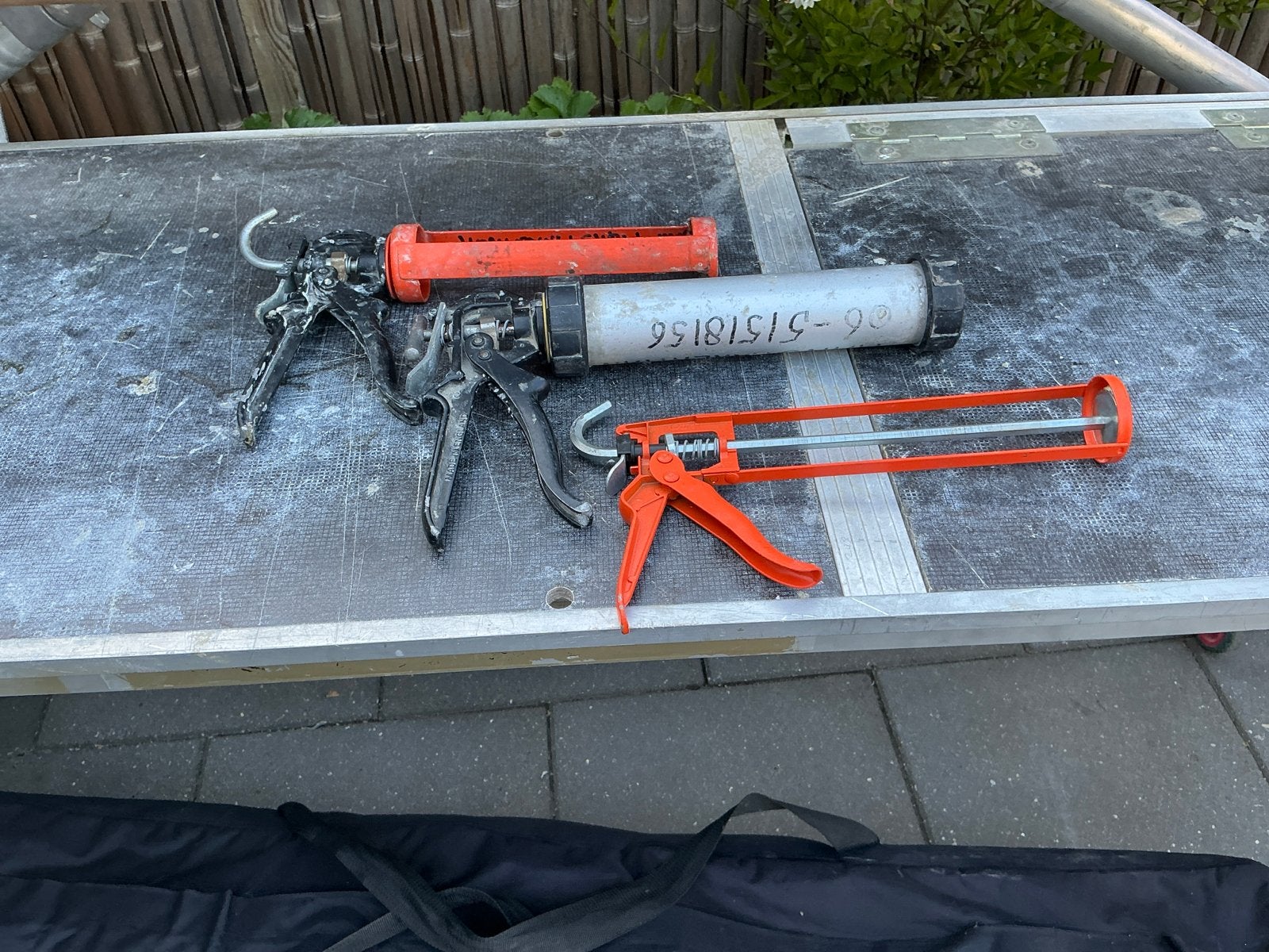 Kitspuiten - Set van 3 stuks, Doe-het-zelf en Verbouw, Gereedschap | Handgereedschap, Ophalen of Verzenden, Gebruikt, Kitspuit