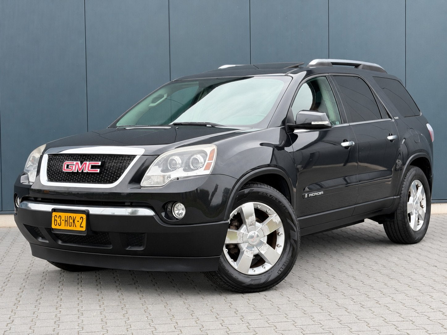 Gmc Acadia 3.6 V6 SLT 7-Persoons - Schuifdak - Leder - Xenon, Auto's, Automaat, 450 kg, Gebruikt, 2255 kg