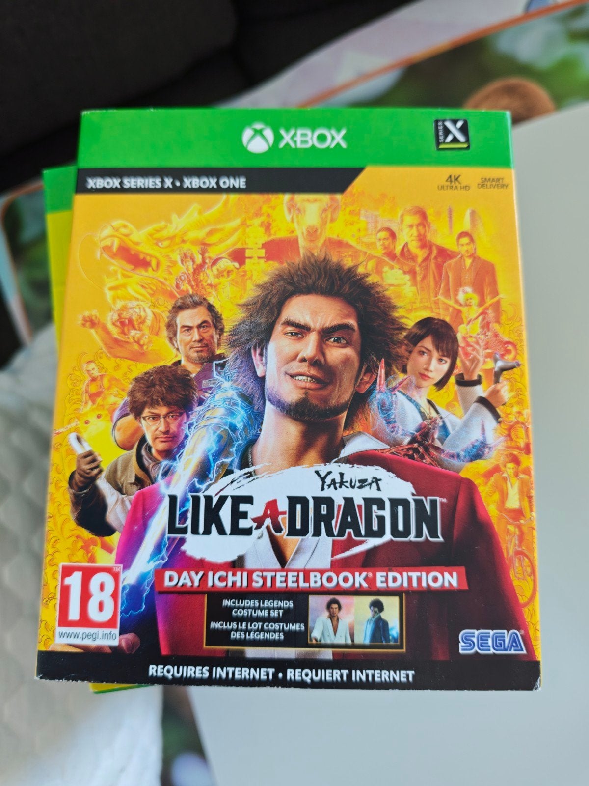 Yakuza Like a Dragon Day Ichi Steelbook Edition Xbox, Ophalen of Verzenden, Zo goed als nieuw