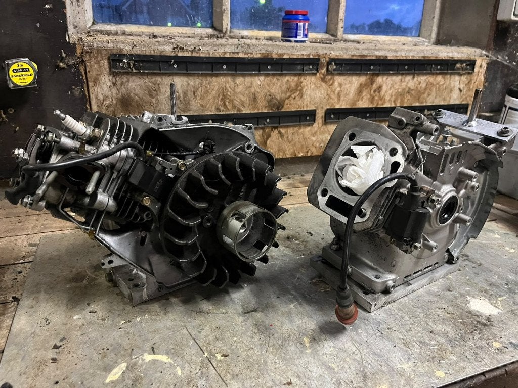 2x Honda GX200 blokken, Ophalen, Kart