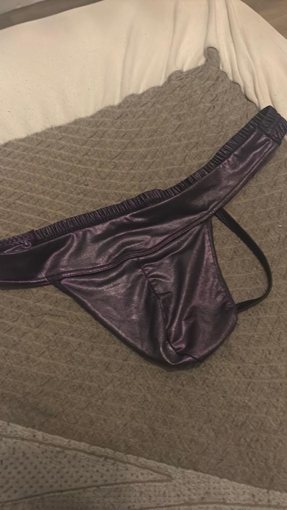 herenstring L xl, Ophalen of Verzenden, Paars, Slip