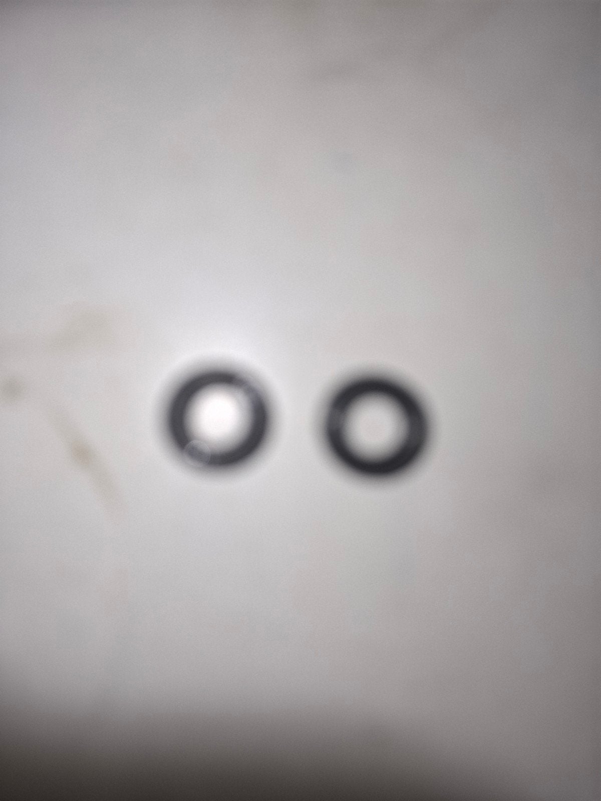 te koop 2 o-ringen, Ophalen of Verzenden, Nieuw, Overige materialen, Minder dan 4 cm