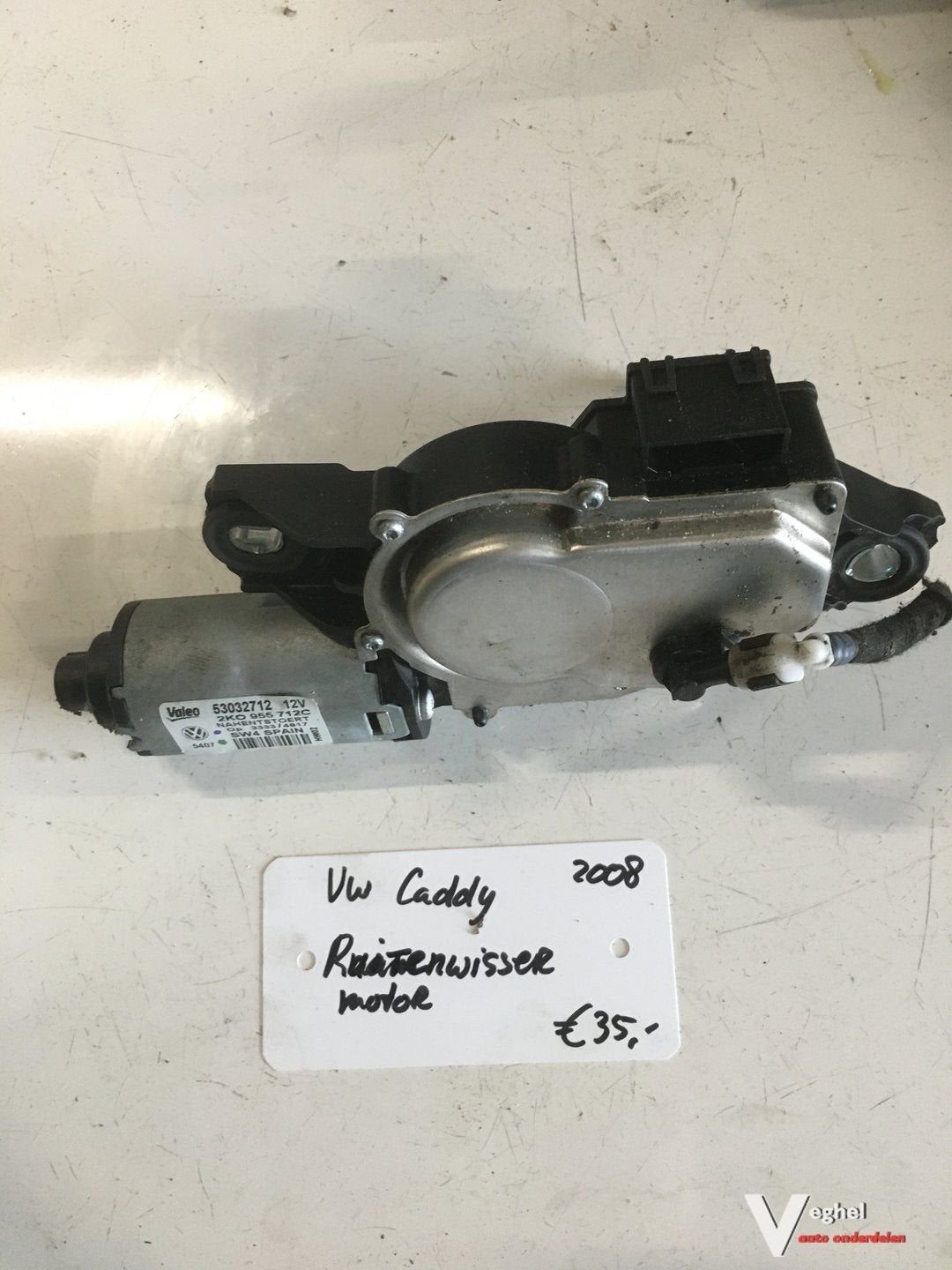 Vw Caddy 1.9 sdi 2008 Ruitenwissermotor achter, Gebruikt, -, -, Ophalen of Verzenden
