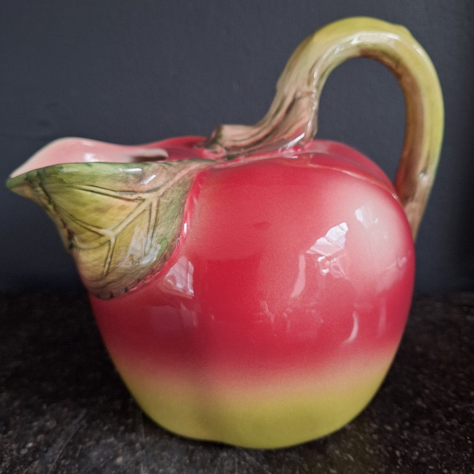 Brocante Aardewerk Waterkan - Model Appel, Ophalen of Verzenden