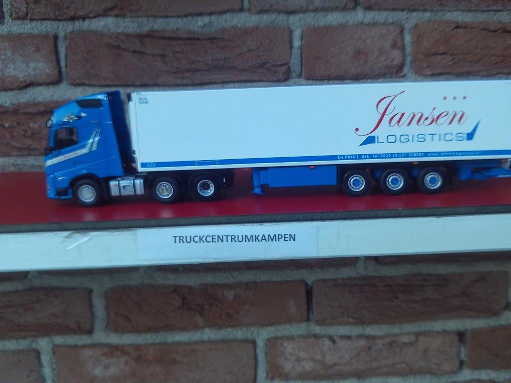 WSI  Volvo  FH  Aero  van  Jansen  Urk., Ophalen of Verzenden, Nieuw, Bus of Vrachtwagen, Wsi