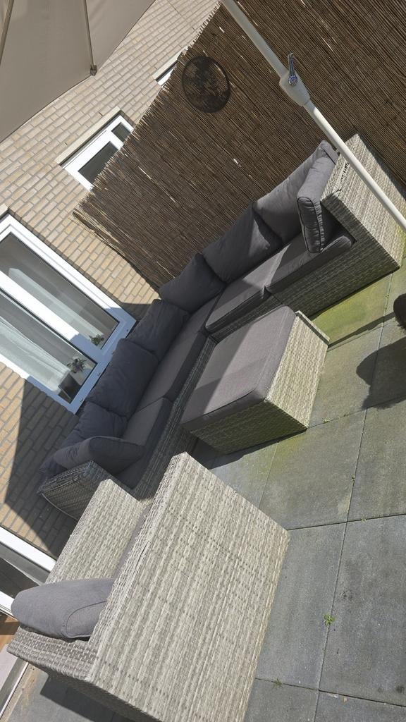 Loungeset 250x250, Ophalen, Gebruikt, Beton, Terrastegels