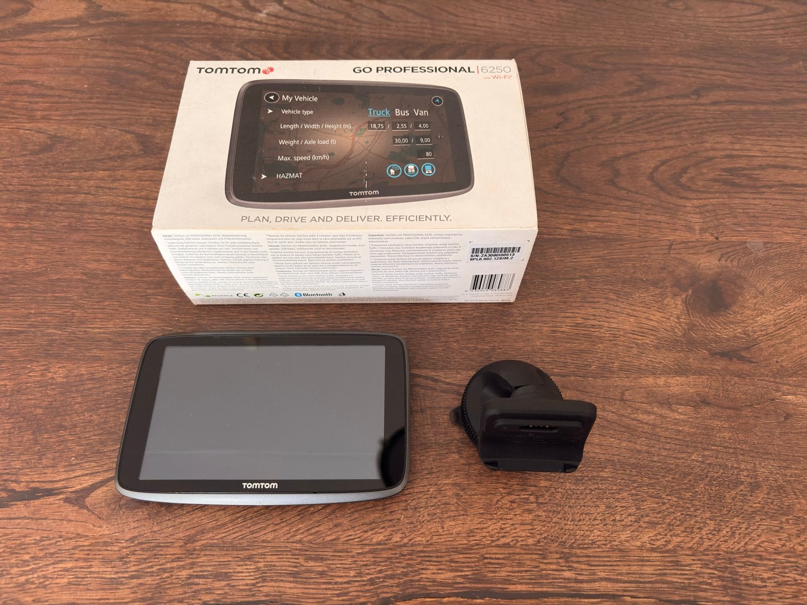 TomTom Go Professional 6250 met 6 inch scherm en simkaart, Ophalen of Verzenden, Gebruikt