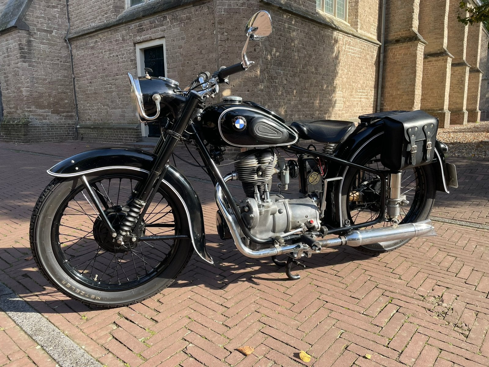 Bmw r25 bjr1951, Motoren, 250 cc, Cardan-aandrijving, Toermotor, Handgeschakeld