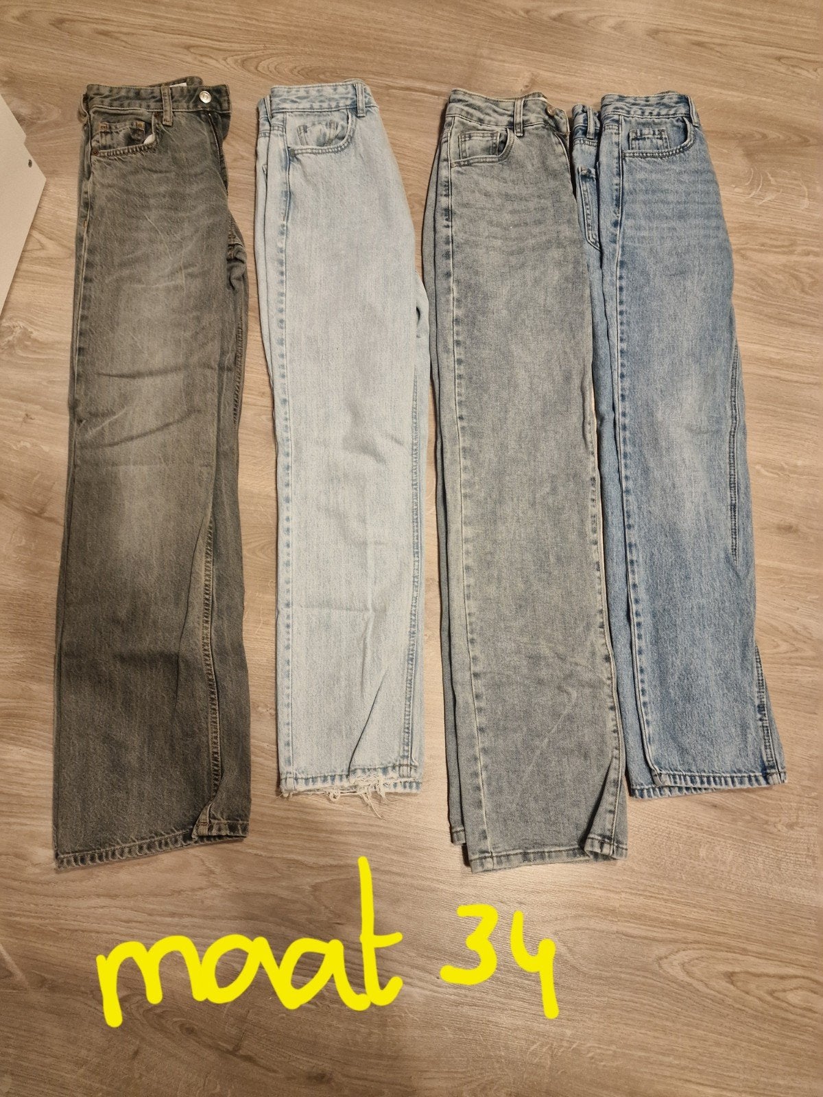 Jeans maat 34, Ophalen of Verzenden, Zo goed als nieuw, Blauw, W27 (confectie 34) of kleiner