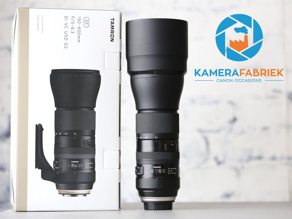 Tamron SP 150-600mm f/5.0-6.3 Di VC USD G2 (Canon), -, -, Zo goed als nieuw, Tamron