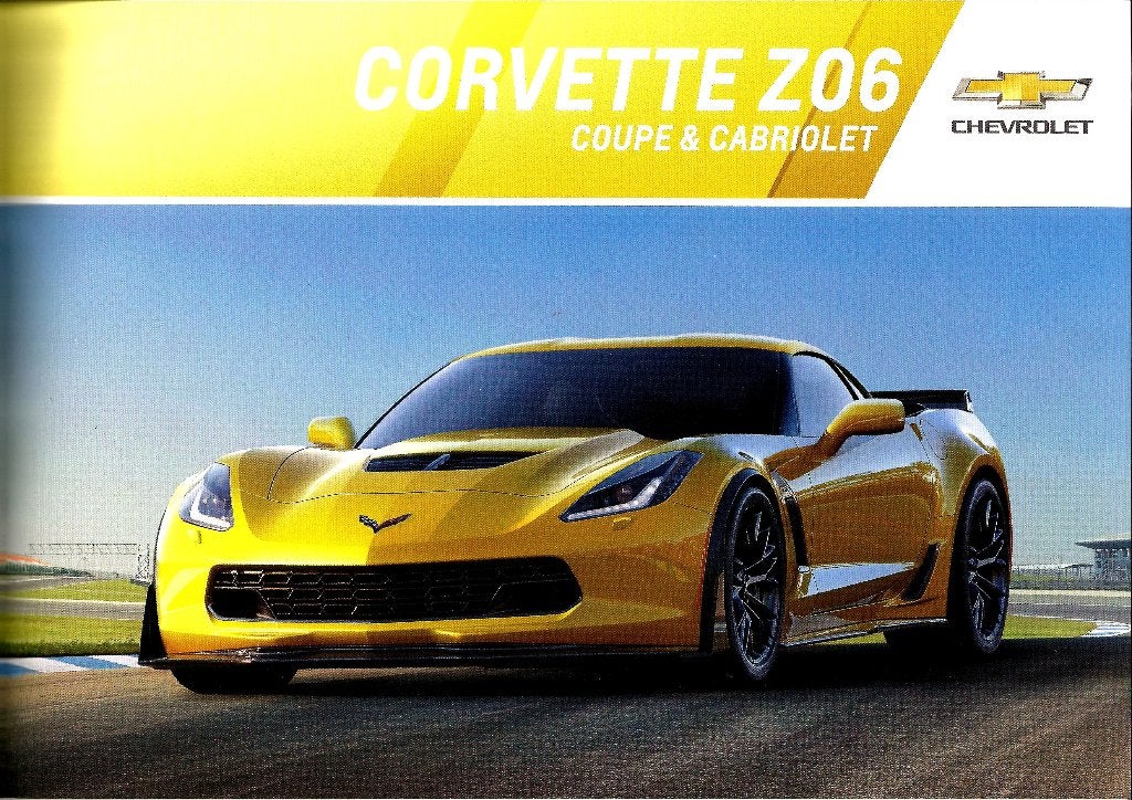 Chevrolet Corvette  Z06 coupe en cabrioletfolder, Ophalen of Verzenden, Zo goed als nieuw, Chevrolet
