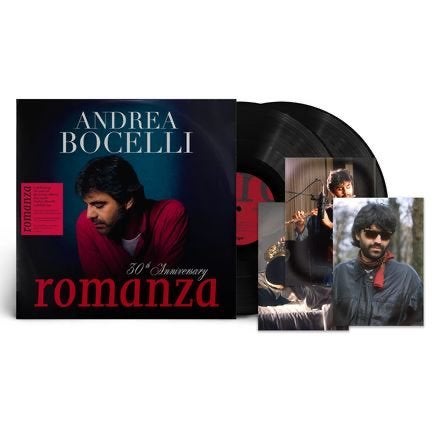 Andrea Bocelli - Romanza (30th Anniversary) 2 LPs, Kamermuziek, Ophalen of Verzenden, Nieuw in verpakking, 12 inch