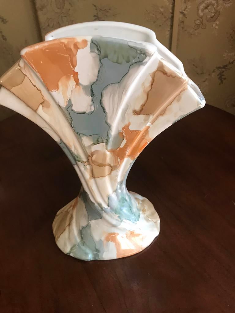 Mooie waai vorming object Italiaans, Ophalen, Overige kleuren, Aardewerk of Porselein, Zo goed als nieuw