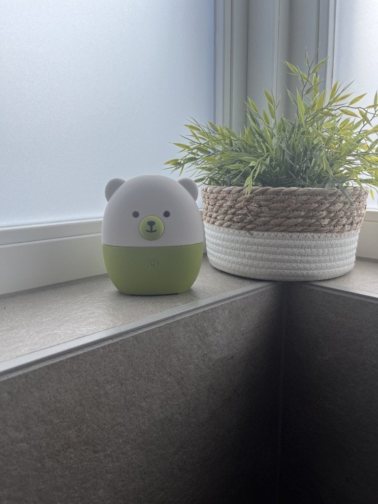 Schattige aroma diffuser, Ophalen of Verzenden, Zo goed als nieuw, Meerkleurig