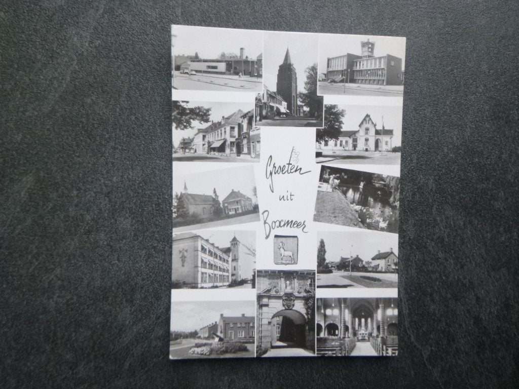 groeten uit Boxmeer 1974, Verzenden, 1960 tot 1980, Ongelopen, Noord-Brabant