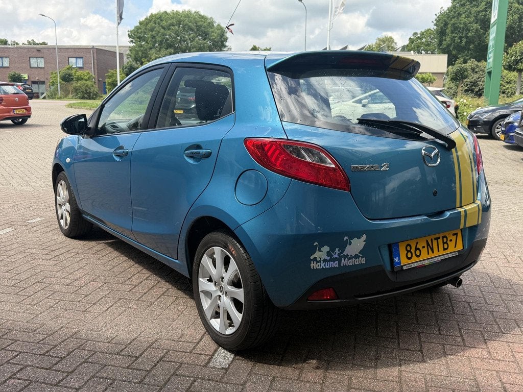 Mazda 2 1.3 GT-L 5DRS| ELEC RAMEN| AIRCO| BEDIENBAAR STUUR|, Voorwielaandrijving, Euro 5, Stof, Gebruikt