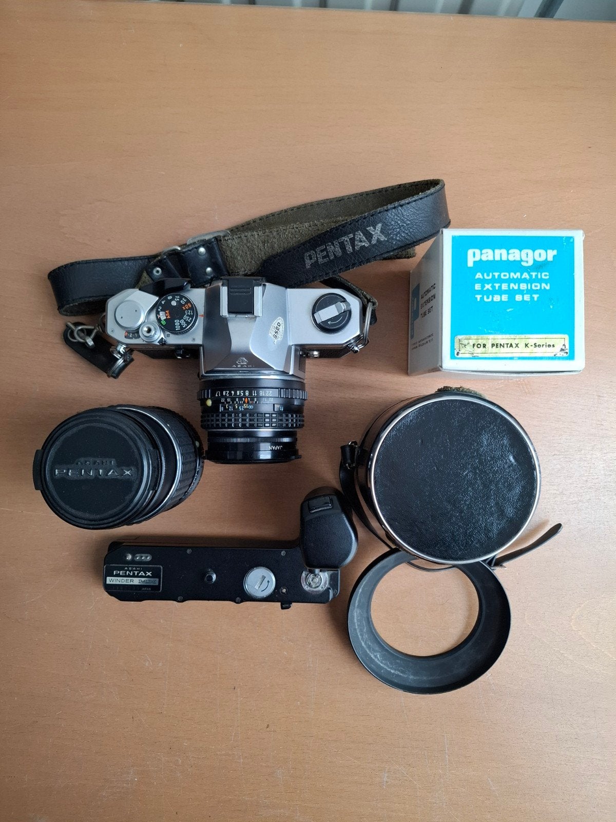 Pentax MX Analoge Spiegelreflex Camera Set, Ophalen of Verzenden, Gebruikt, Spiegelreflex, Pentax