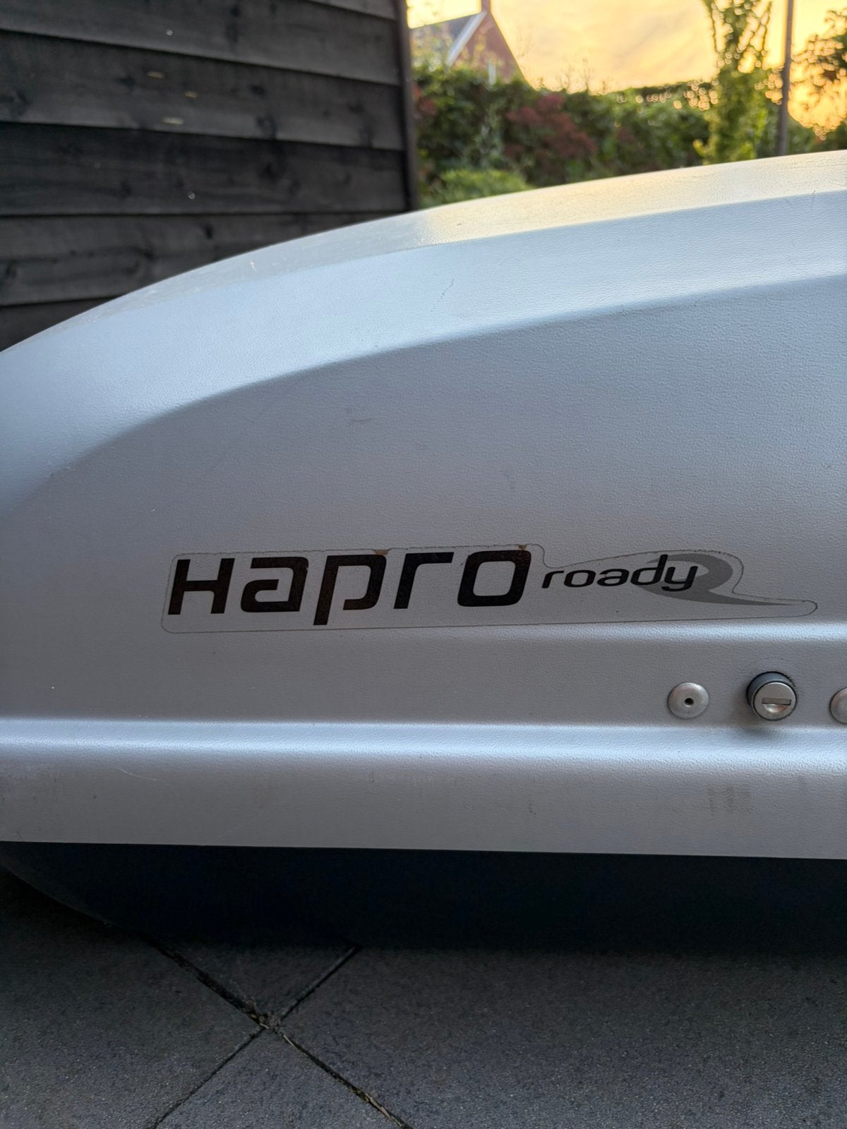 Dakkoffer Hapro Roady, Ophalen, Gebruikt
