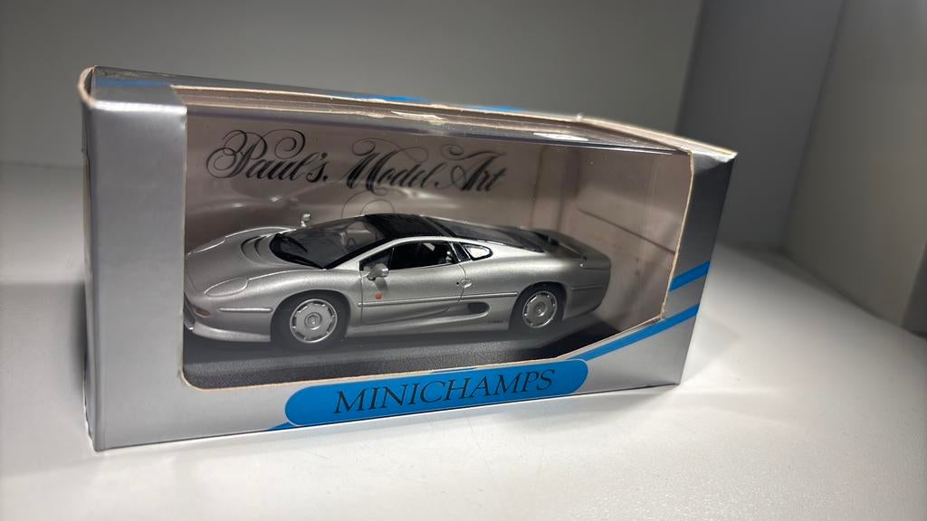 Jaguar xj220 minichamps 1.43, Hobby en Vrije tijd, Modelauto's | 1:43, Auto, Ophalen of Verzenden, MiniChamps, A