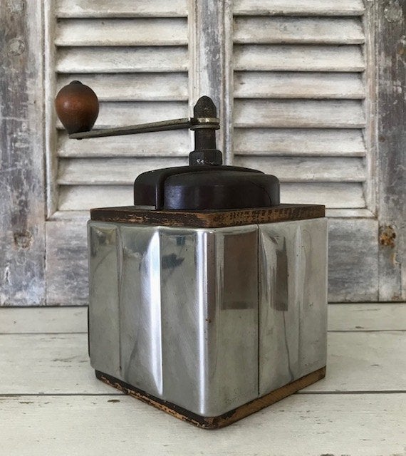Antieke Franse koffiemolen Peugeot Frères 1920-1930 art deco, Antiek en Kunst, Ophalen of Verzenden