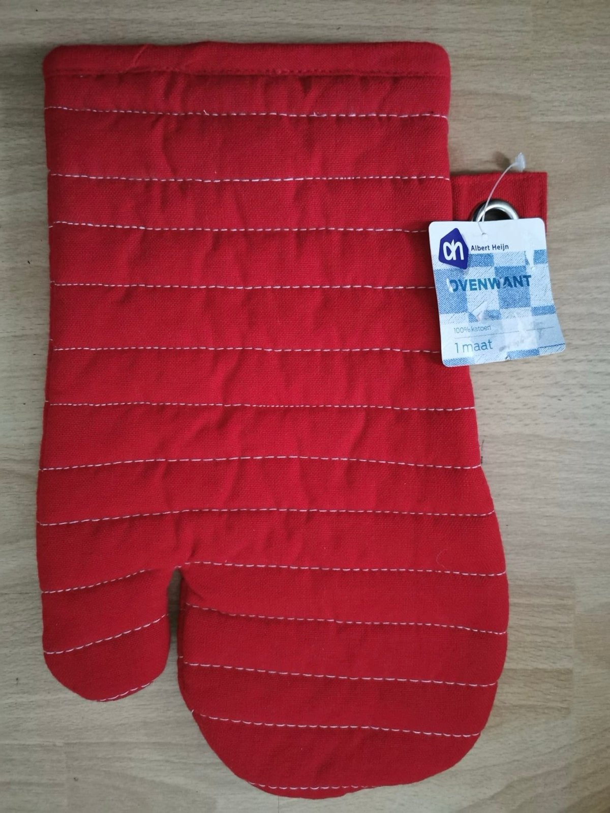 Nieuwe rode ovenwant van Albert Heijn, 30x15 cm, Overige typen, Nieuw, Ophalen of Verzenden, Rood