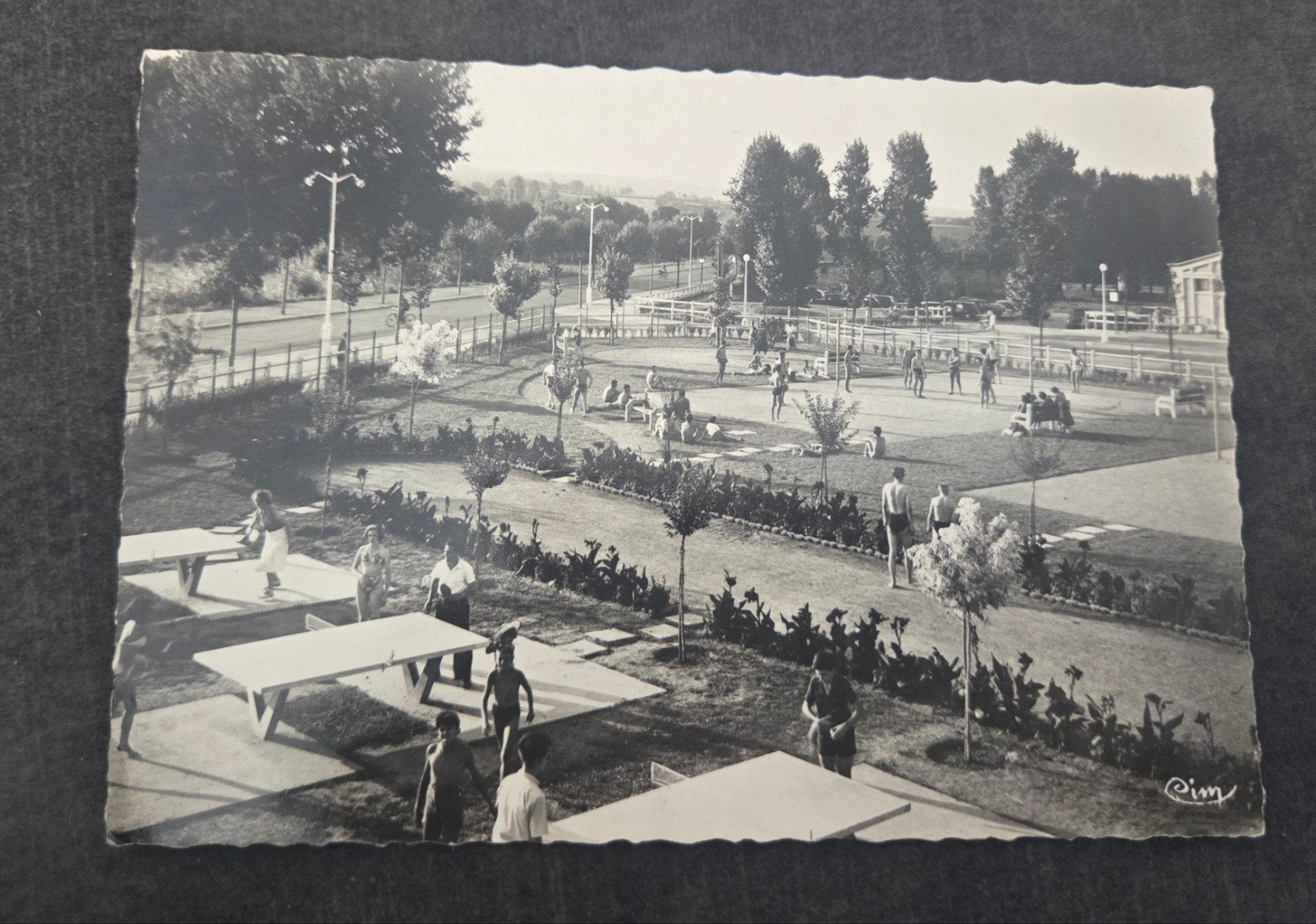 Mâcon Centre Nautique 1950, Verzenden, 1940 tot 1960, Gelopen, Frankrijk