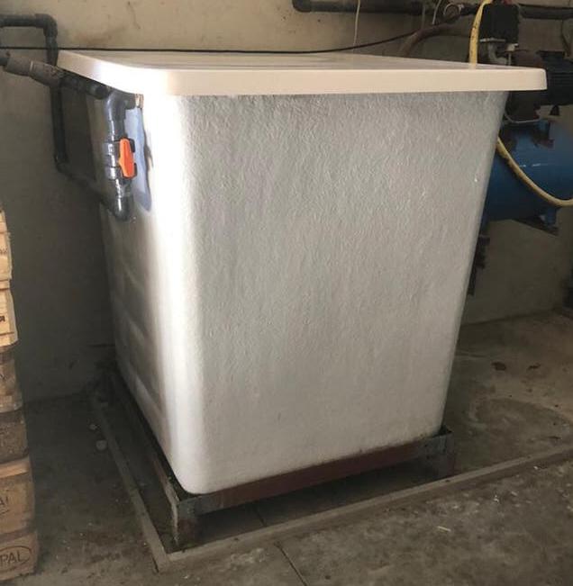 Breektank ca 850L, Doe-het-zelf en Verbouw, Ophalen, Gebruikt