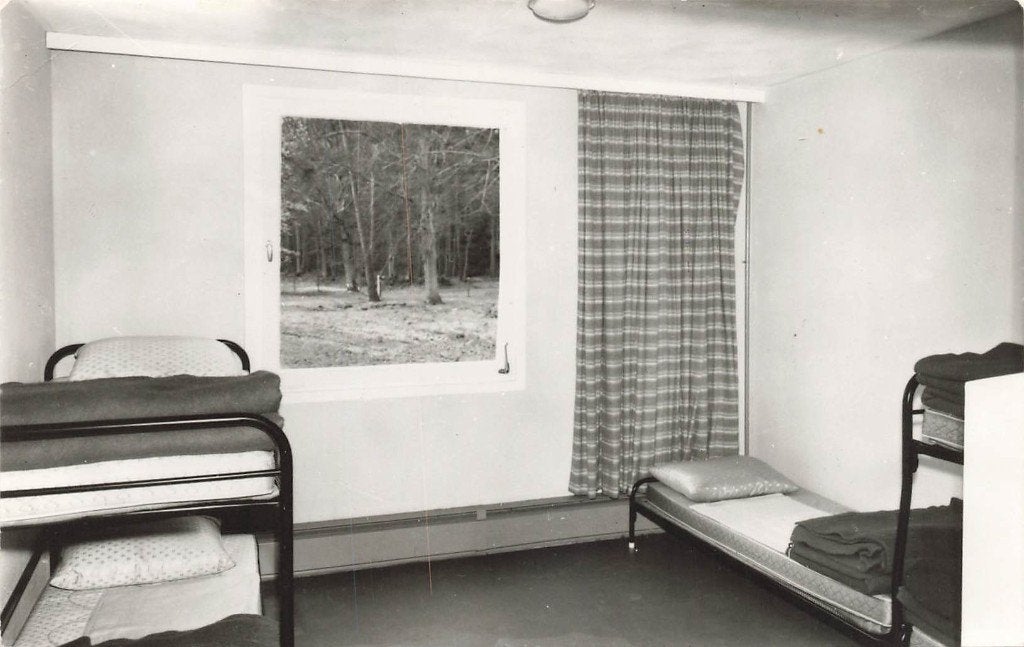 Lage Vuursche, Koos Vorrink-huis, Slaapkamer, Ophalen of Verzenden, 1960 tot 1980, Ongelopen, Utrecht