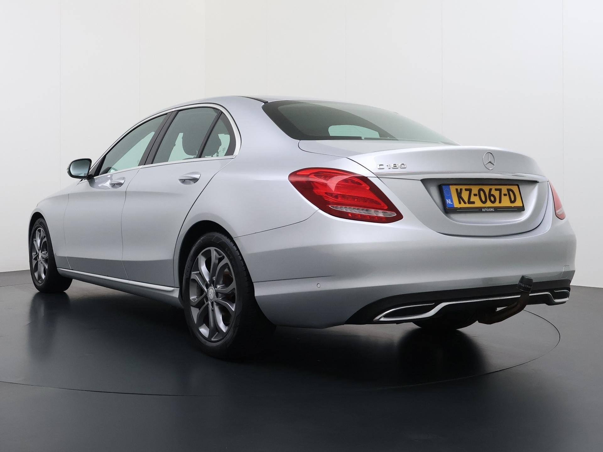 Mercedes-Benz C-klasse 180 Ambition Stoelverwarming | Naviga, Auto's, Automaat, Leder en Stof, 1595 cc, Bedrijf