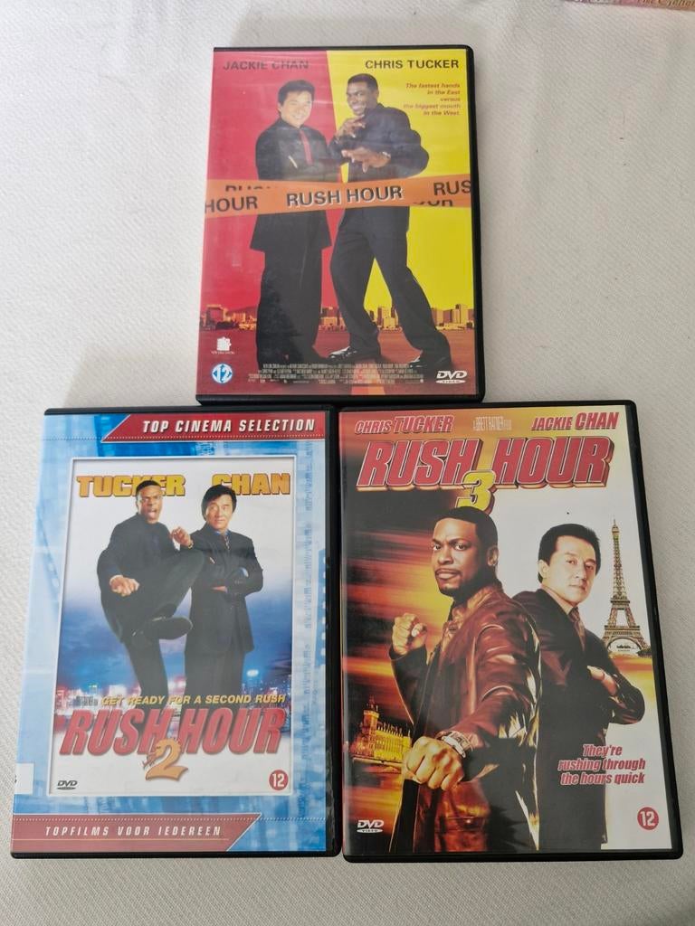 Rush Hour set, Vanaf 12 jaar, Ophalen of Verzenden, Zo goed als nieuw, Actiekomedie