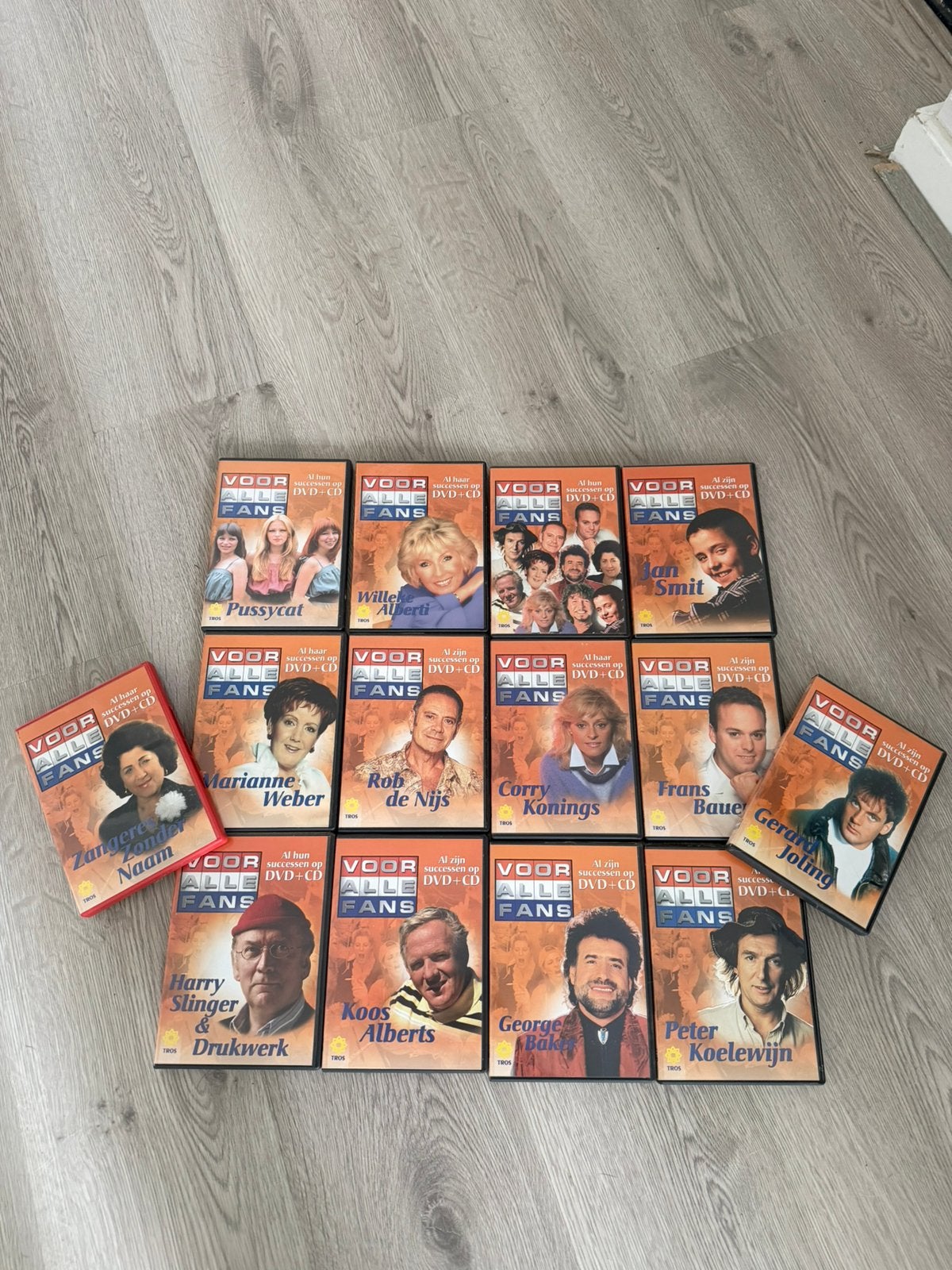 14x Voor Alle Fans DVD + CD – Nederlandse artiesten, Alle leeftijden, Ophalen of Verzenden, Zo goed als nieuw, Komedie