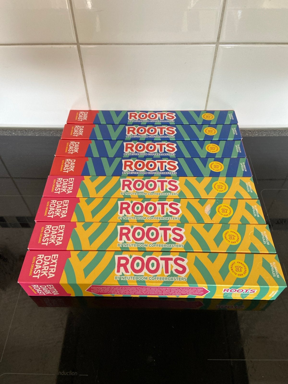 Roots Koffie Capsules - 80 stuks (Extra Dark Roast), Diversen, Levensmiddelen, Ophalen of Verzenden