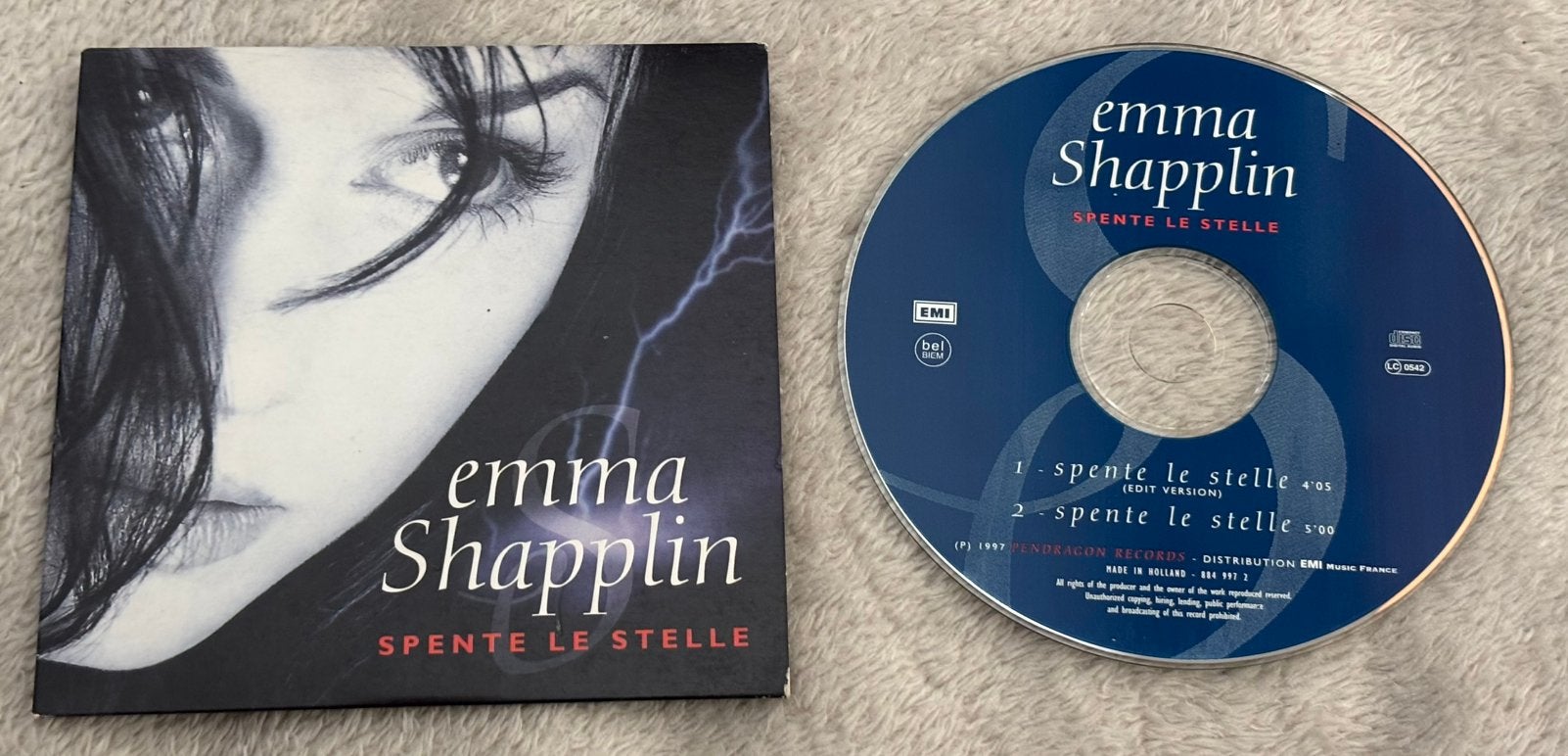 Muziek cd/Single: Emma Shapplin - Spente le stelle, Ophalen of Verzenden, Gebruikt