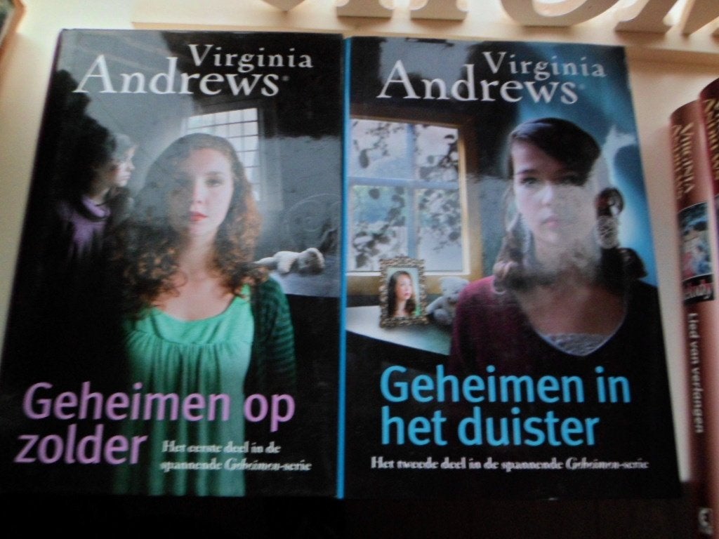 Geheimen op zolder&Geheimen in het duister -Virginia Andrews, Boeken, Ophalen of Verzenden, Zo goed als nieuw, Virginia Andrews