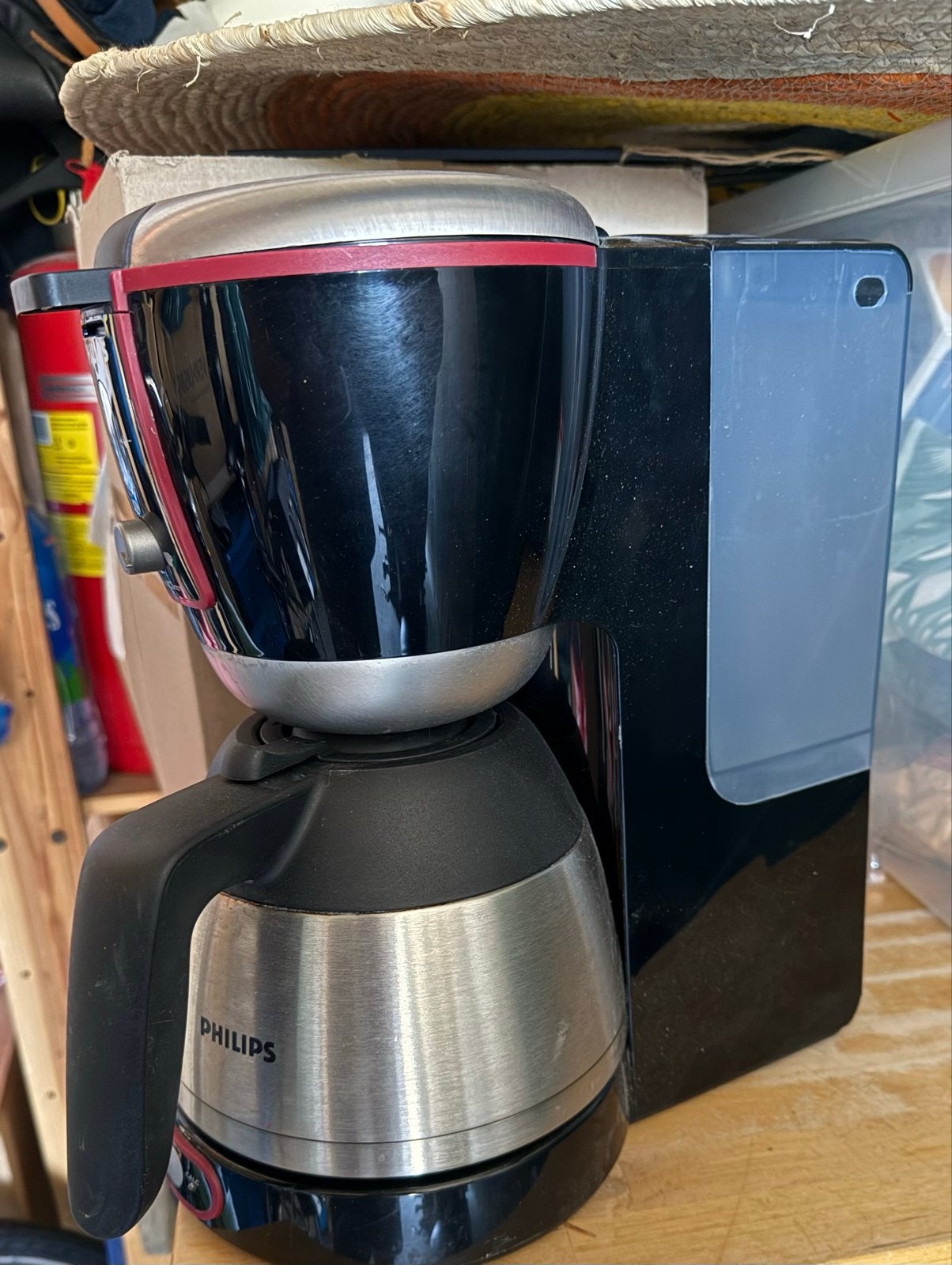 Philips HD7692 Koffiezetapparaat met Thermoskan, Afneembaar waterreservoir, Gebruikt, Overige modellen, 10 kopjes of meer